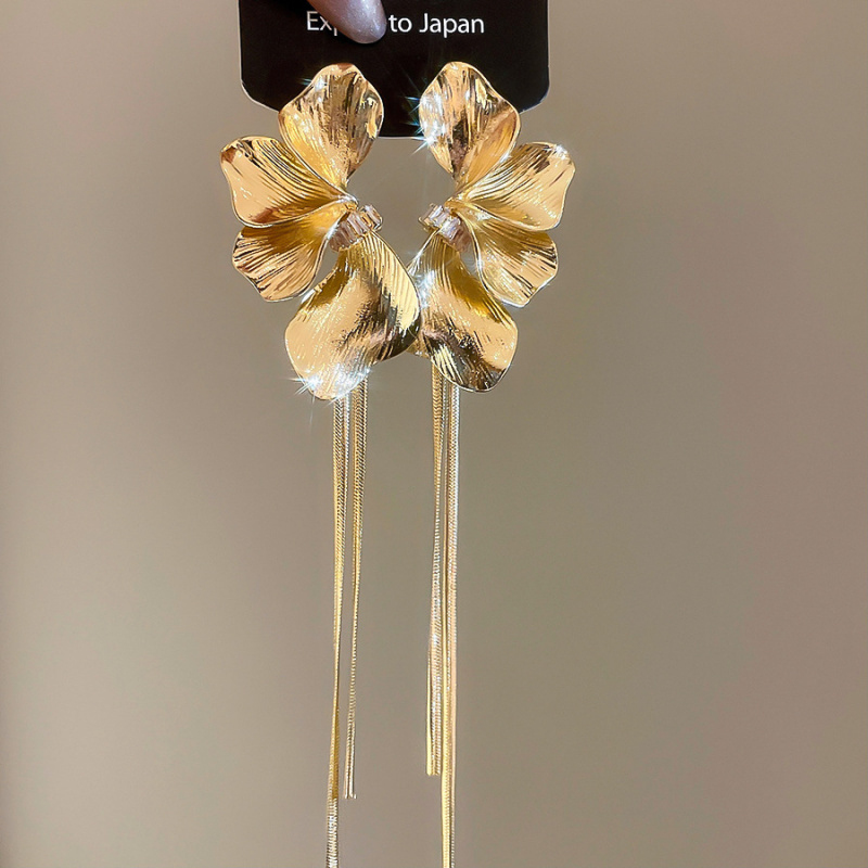 Ginkgo Biloba Extract - Gold Statement Flower Chunky Punk Bunch