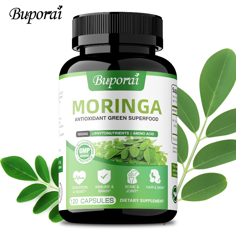 Moringa Leaf Powder - Moringa Capsules - Helps Boost The