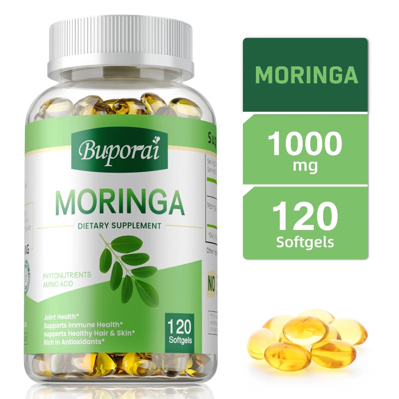 Moringa Leaf Powder - Moringa Supplements - For Healthy Skin,