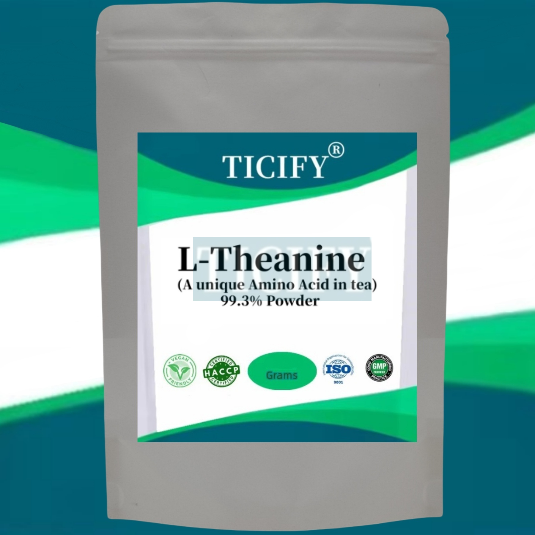 Ginkgo Biloba Extract - Customized L Theanine, Out Aluminum Foil