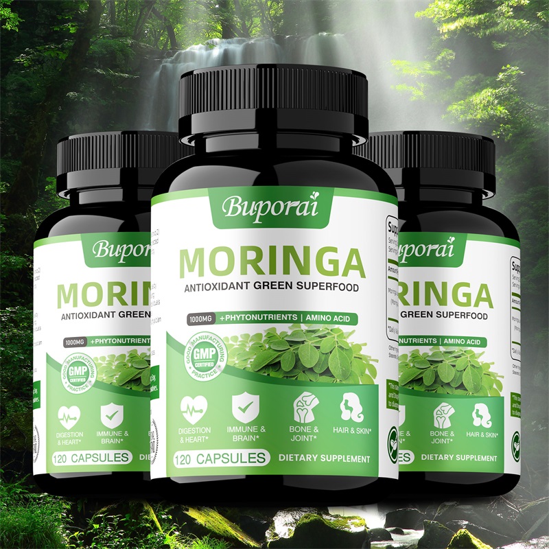 Moringa Leaf Powder - Moringa Capsules - Immune System &
