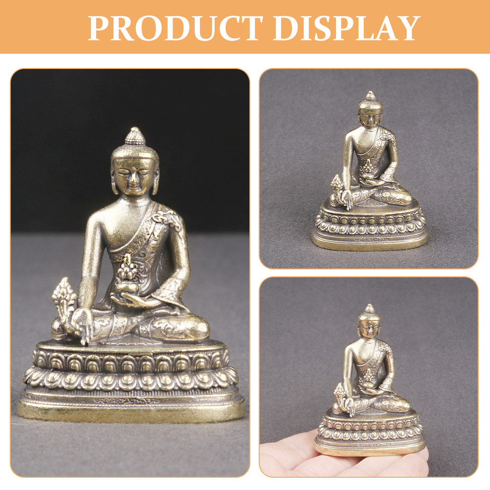 Vintage Brass Buddha Statue Sc – Ayurvedic & Herbal Wellness Kits recenzja i cena