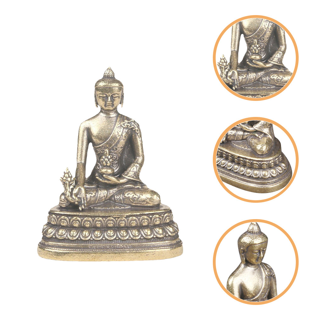 Vintage Brass Buddha Statue Sc – Ayurvedic & Herbal Wellness Kits recenzja i cena