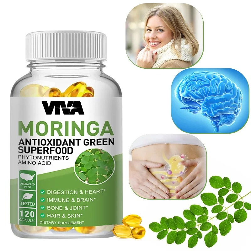 Moringa 1000mg Capsules, An An – Moringa Leaf Powder recenzja i cena