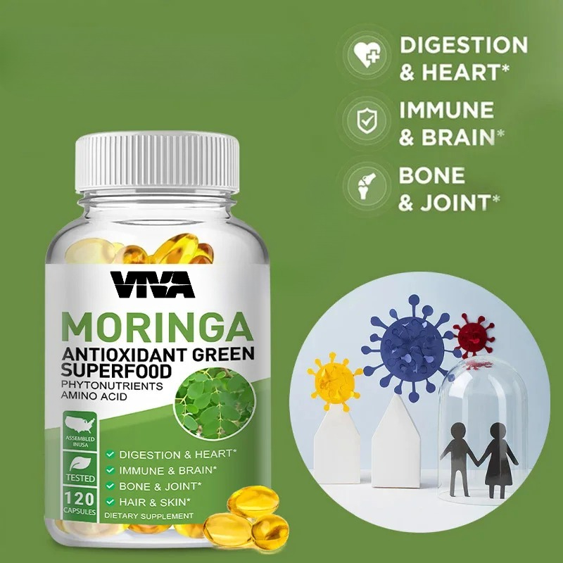 Moringa 1000mg Capsules, An An – Moringa Leaf Powder recenzja i cena