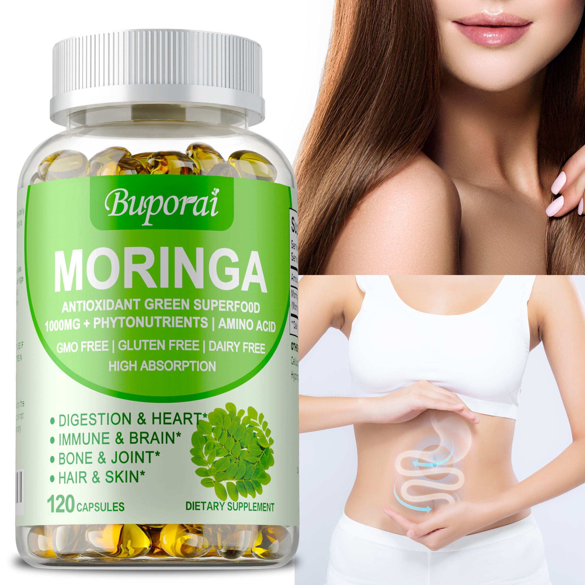 Moringa Capsules - Boosts Ener – Moringa Leaf Powder recenzja i cena
