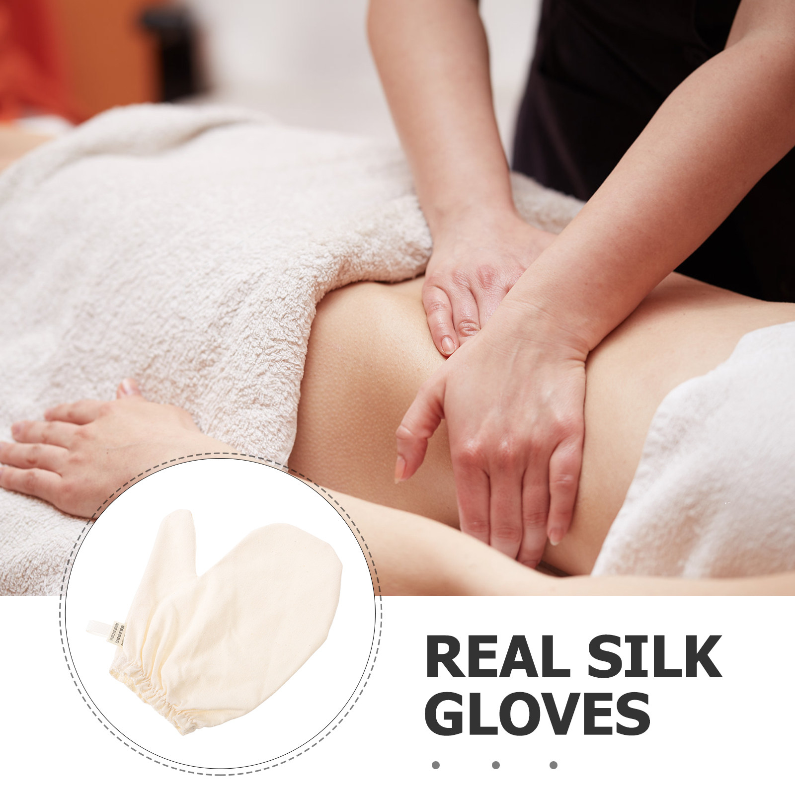 Raw Silk Massage Gloves Elasti – Ayurvedic & Herbal Wellness Kits recenzja i cena