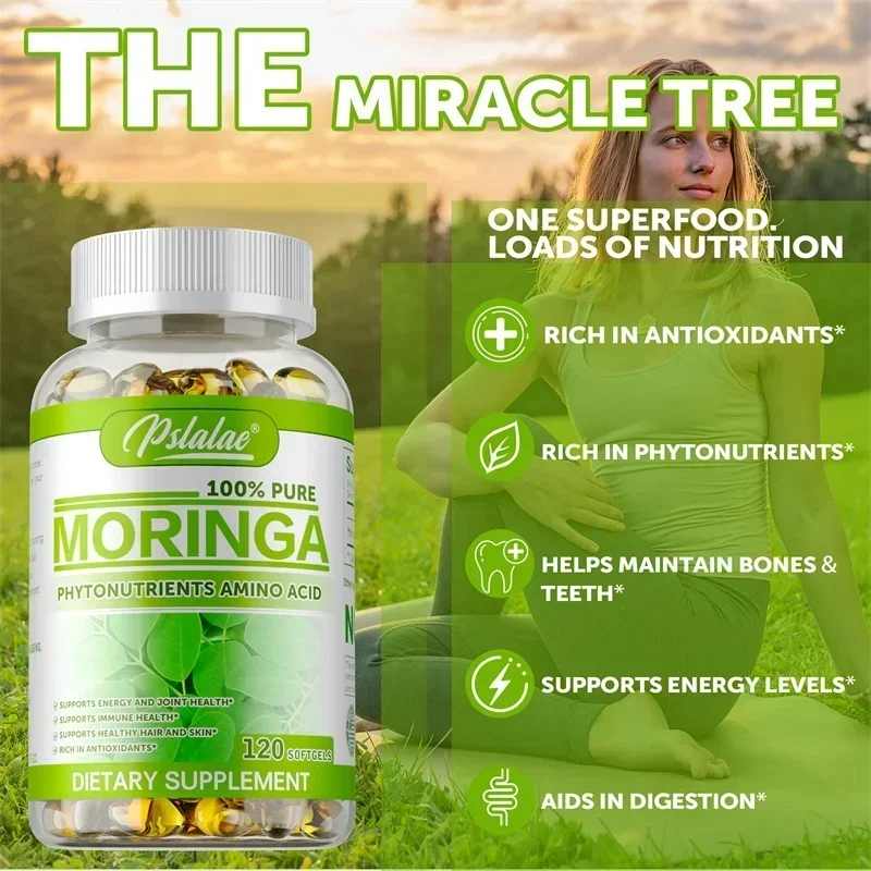 Moringa Capsules - Antioxidant – Moringa Leaf Powder recenzja i cena