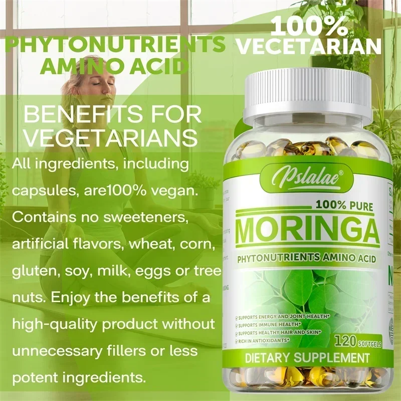 Moringa Capsules - Antioxidant – Moringa Leaf Powder recenzja i cena