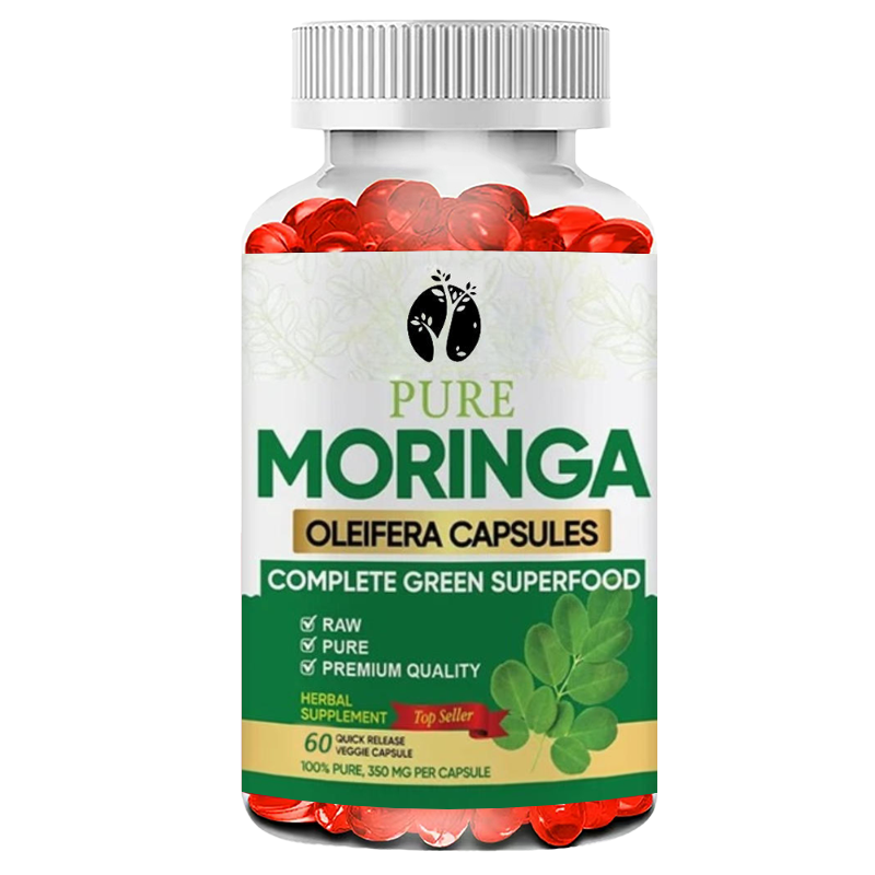 Moringa Capsules -60 Capsules  – Moringa Leaf Powder recenzja i cena