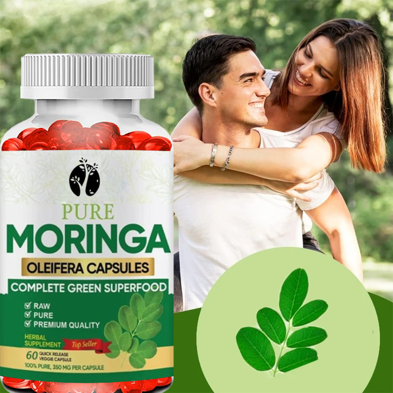 Moringa Capsules -60 Capsules  – Moringa Leaf Powder recenzja i cena