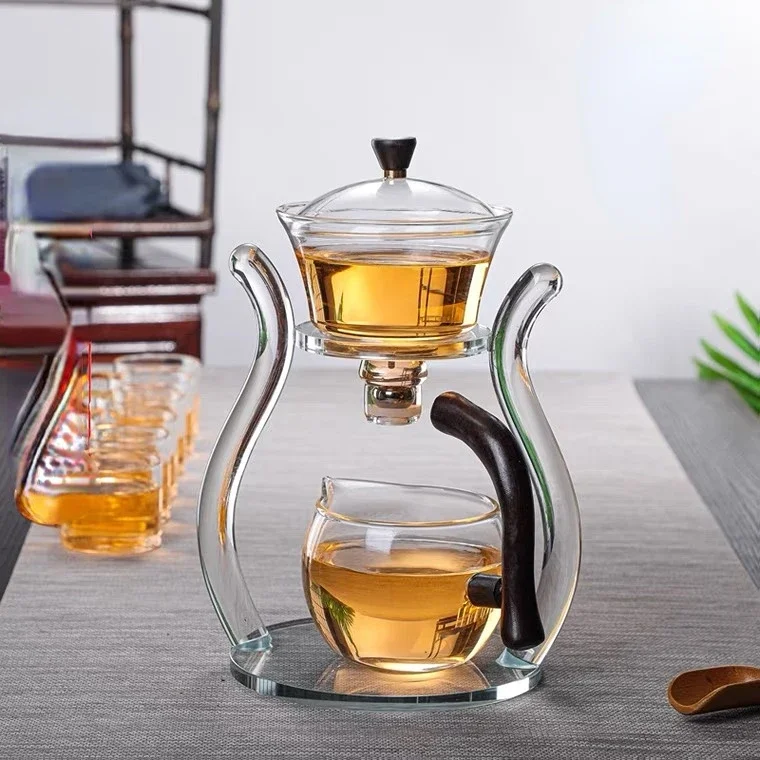 Glass Automatic Lazy Tea Set   – Nettle Leaf Tea recenzja i cena