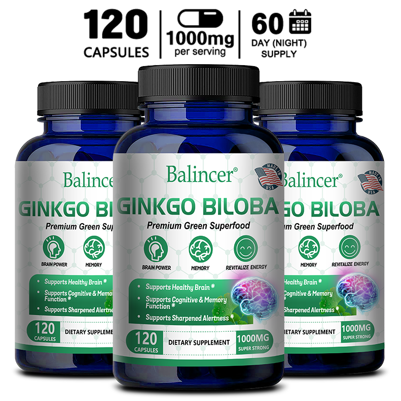 Ginkgo Biloba Capsules - Gotu  – Ginkgo Biloba Extract recenzja i cena