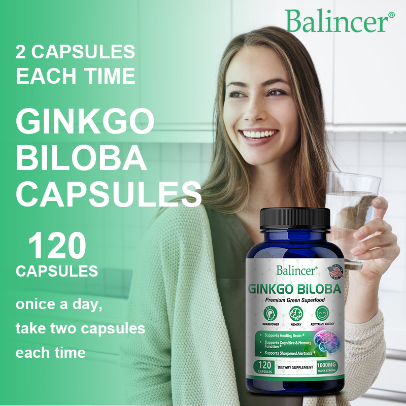 Ginkgo Biloba Capsules - Gotu  – Ginkgo Biloba Extract recenzja i cena