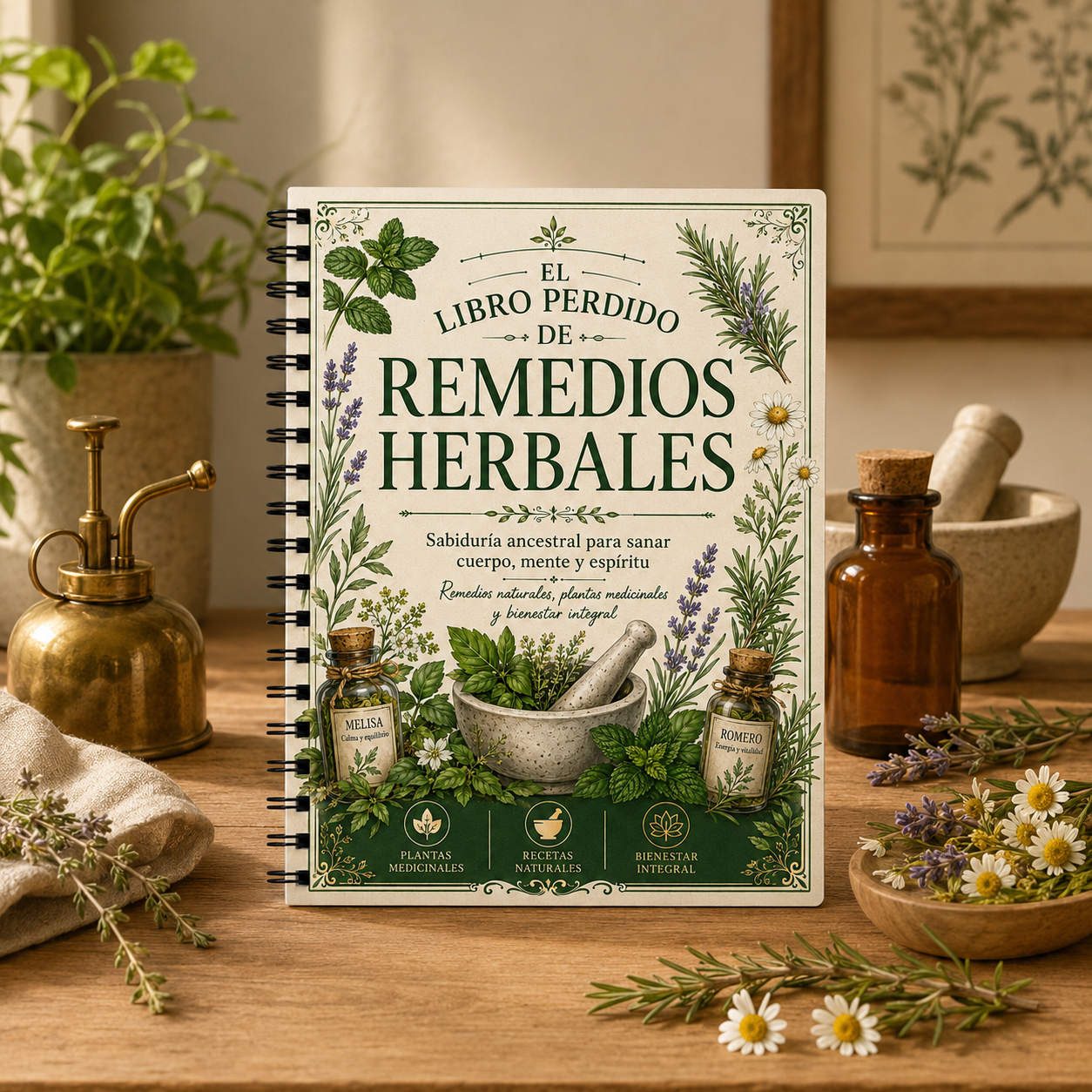 Spanish Herbal Remedies Journa – Wellness Herbal Medicine recenzja i cena