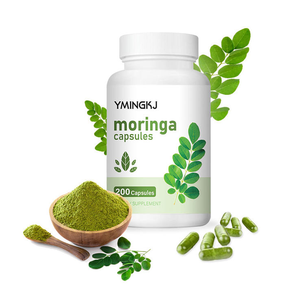Organic Moringa Oleifera Leaf  – Moringa Leaf Powder recenzja i cena