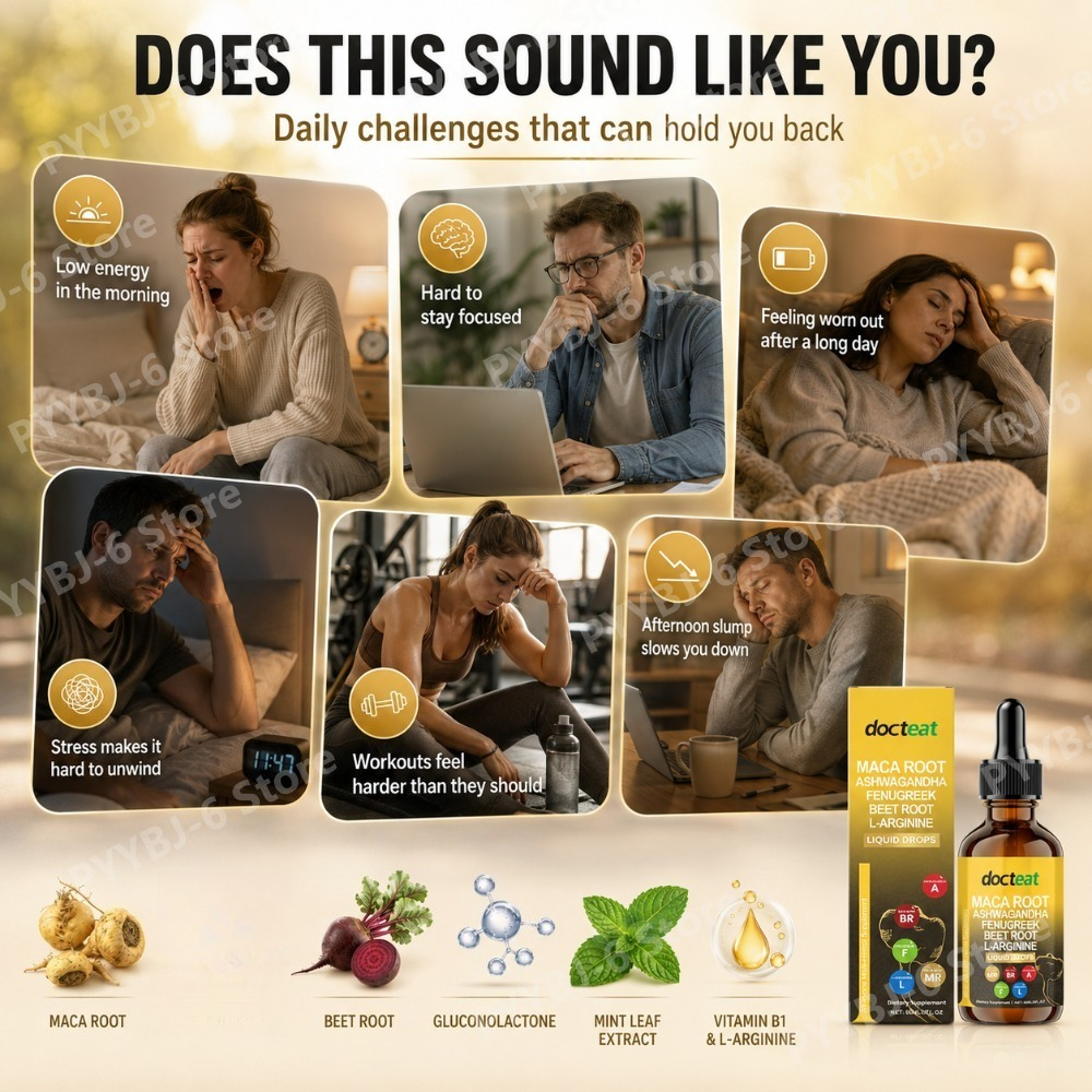 Maca Root Beet Root L-Arginine – Herbal Wellness Drops recenzja i cena