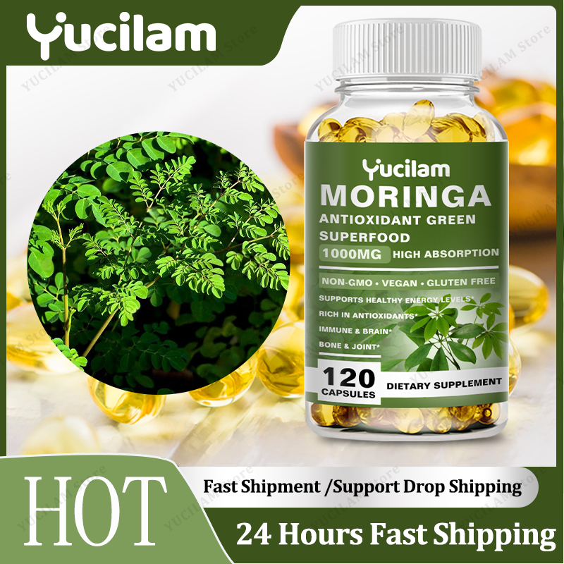 Moringa Organic 1000 mg, 7-in- – Moringa Leaf Powder recenzja i cena