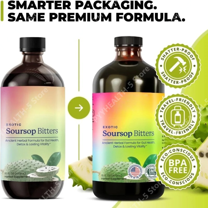 Soursop Bitters Drops Liquid O – Herbal Wellness Drops recenzja i cena
