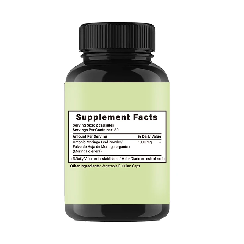 Moringa Capsules | 100% Pure M – Moringa Leaf Powder recenzja i cena
