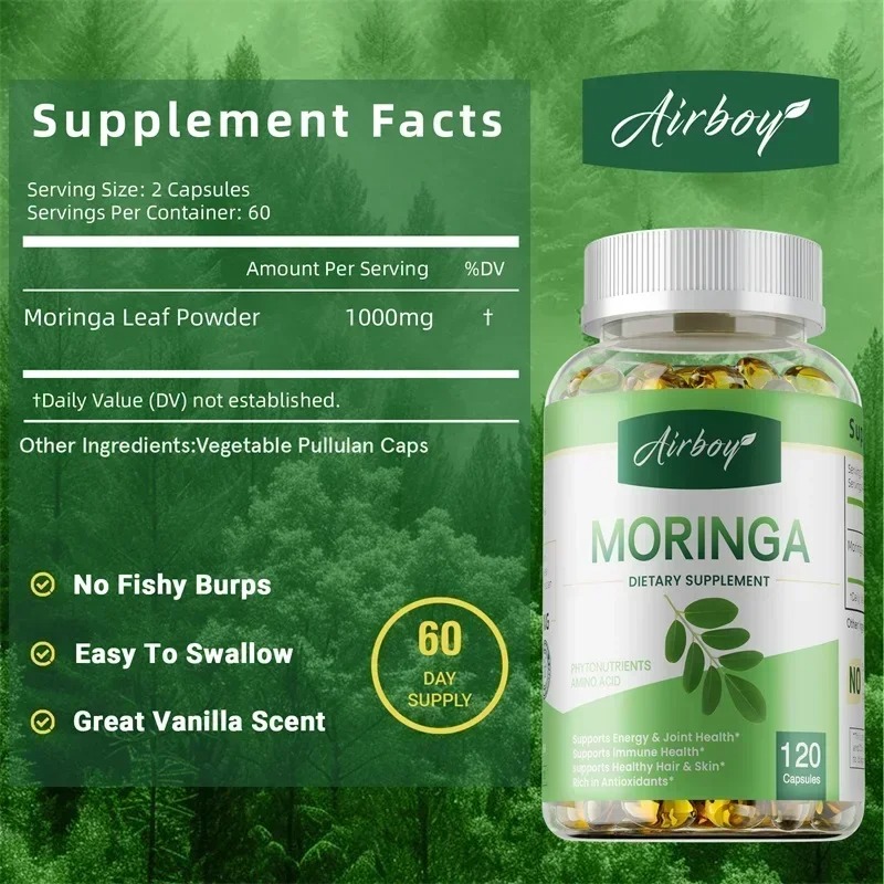 Moringa Supplements - For Heal – Moringa Leaf Powder recenzja i cena