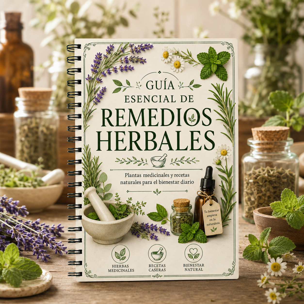 Spanish Herbal Remedies Guide  – Wellness Herbal Medicine recenzja i cena