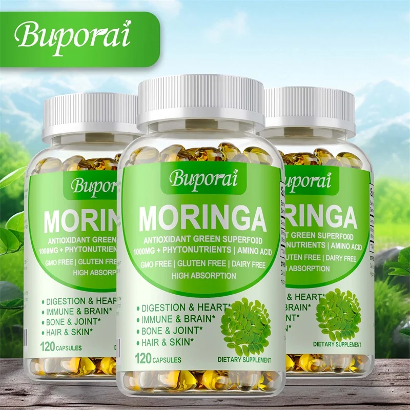 Moringa Capsules 1000mg - Incr – Moringa Leaf Powder recenzja i cena