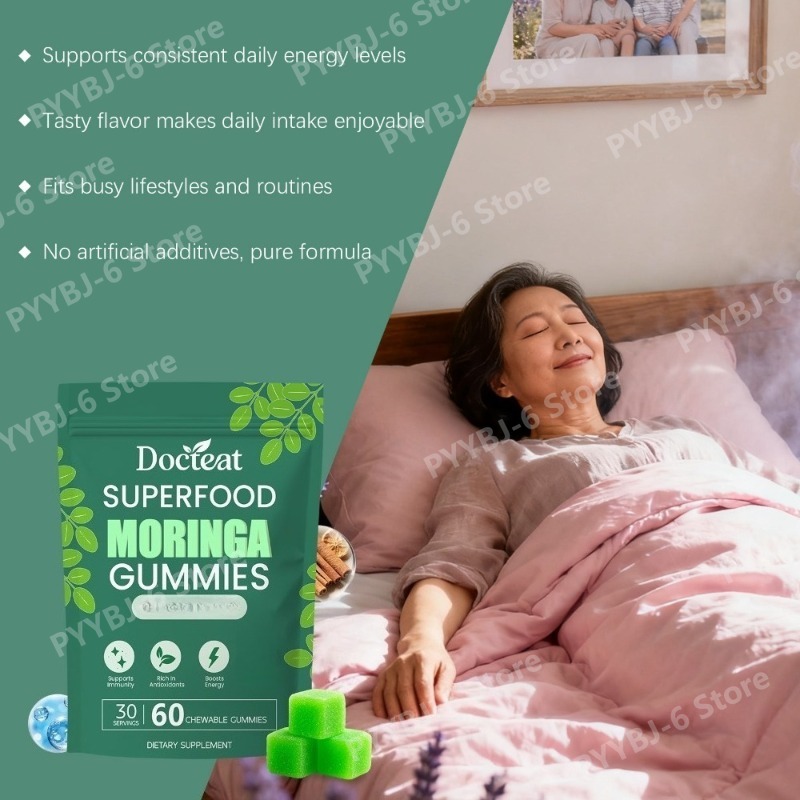 Superfood Moringa Gummies with – Moringa Leaf Powder recenzja i cena