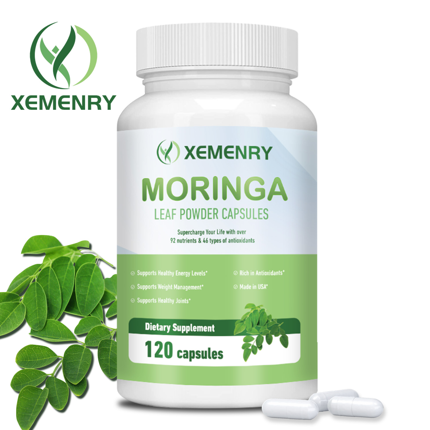 Moringa Capsules - Antioxidant – Moringa Leaf Powder recenzja i cena