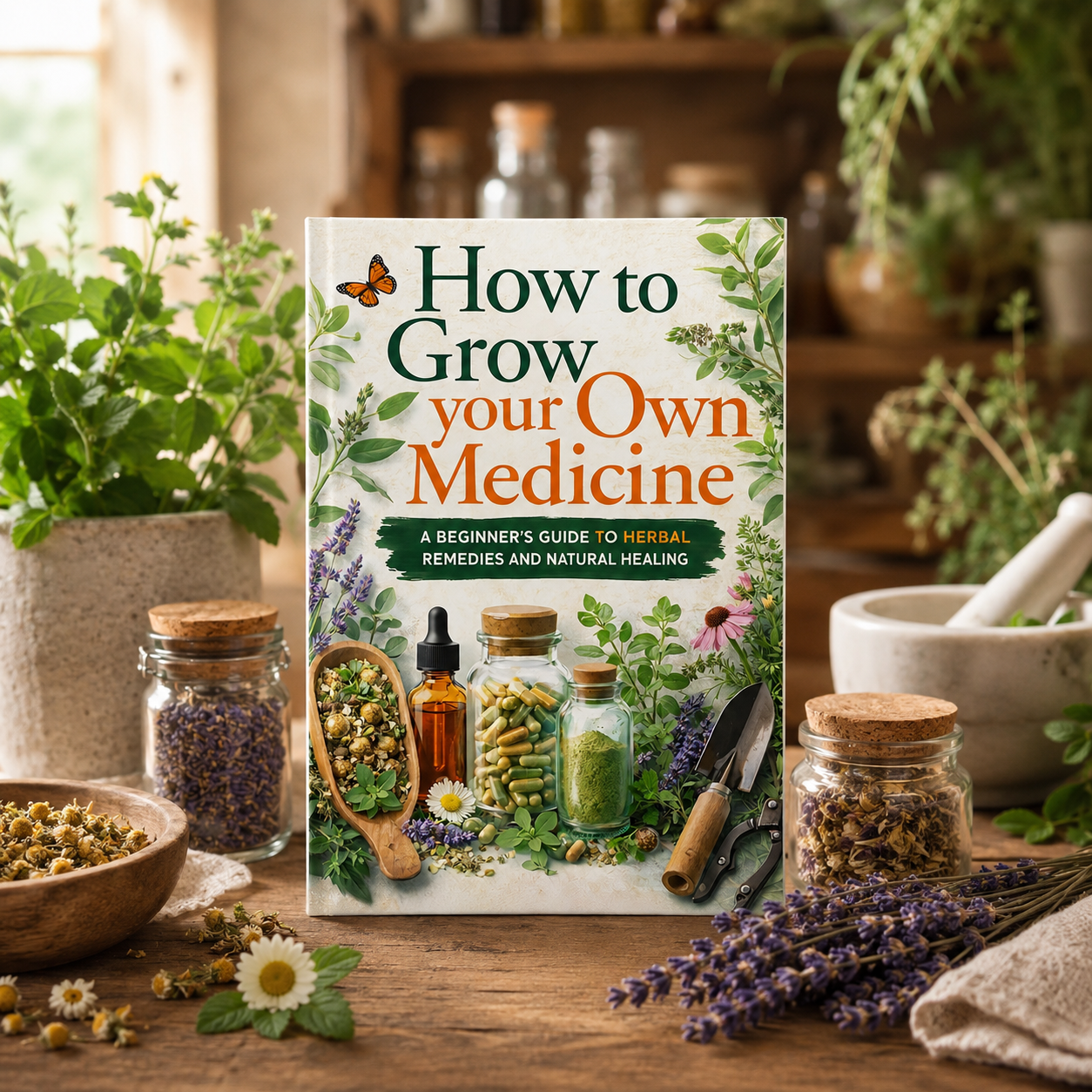 Grow Your Own Medicinal Herbs, – Wellness Herbal Medicine recenzja i cena