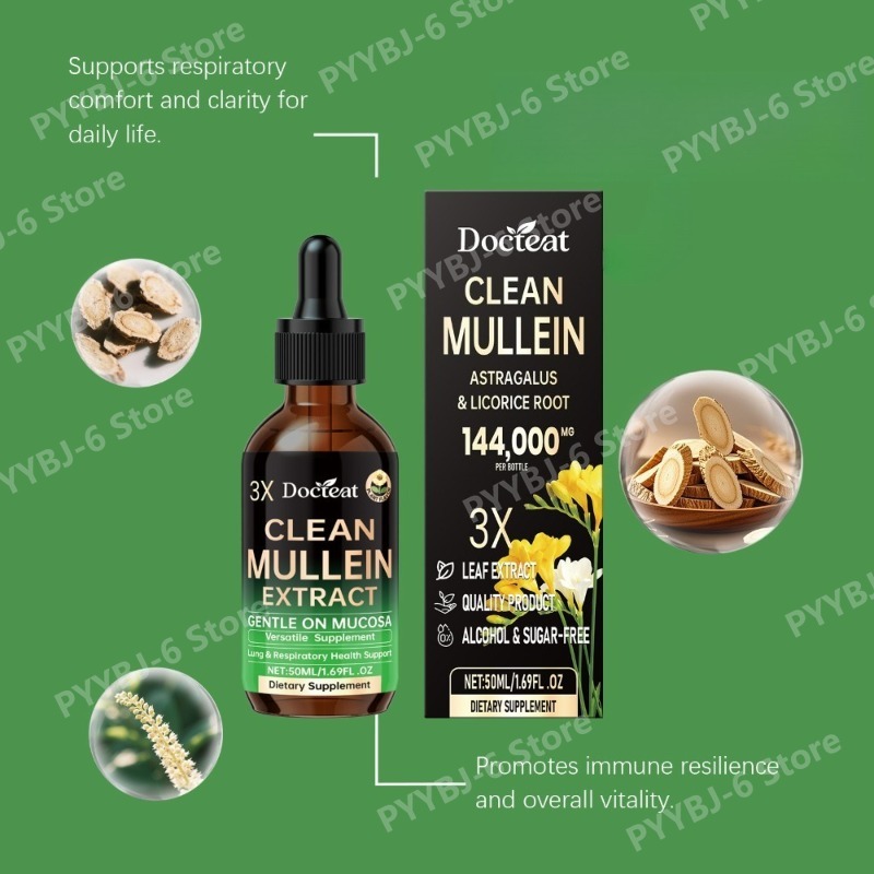 Mullein Astragalus & Licorice  – Herbal Wellness Drops recenzja i cena