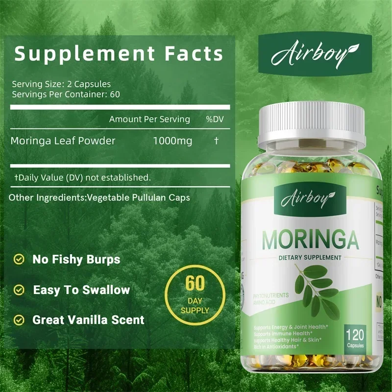 Moringa Supplements - Support  – Moringa Leaf Powder recenzja i cena