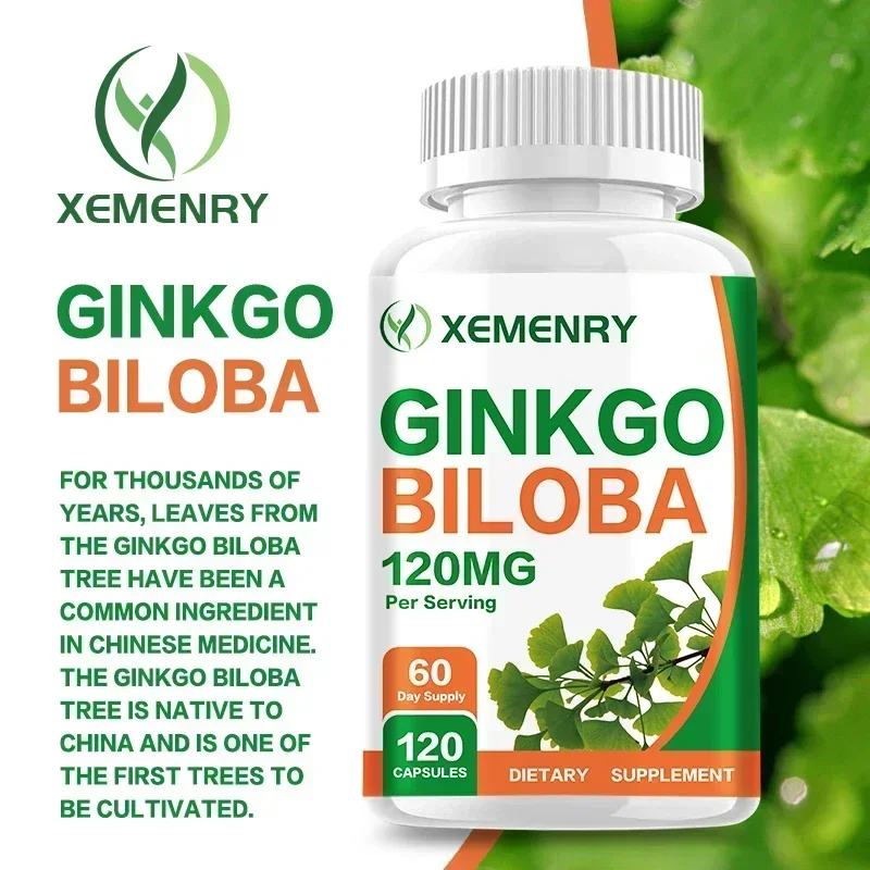 Ginkgo Biloba Capsules - Brain – Ginkgo Biloba Extract recenzja i cena