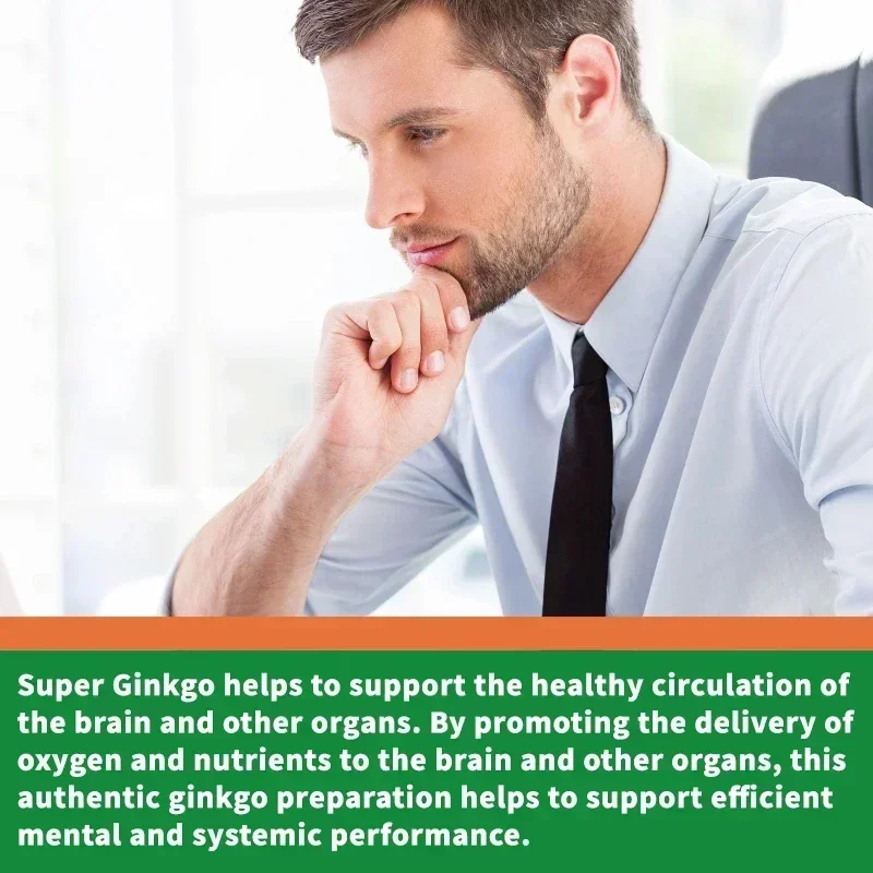 Ginkgo Biloba Capsules - Brain – Ginkgo Biloba Extract recenzja i cena