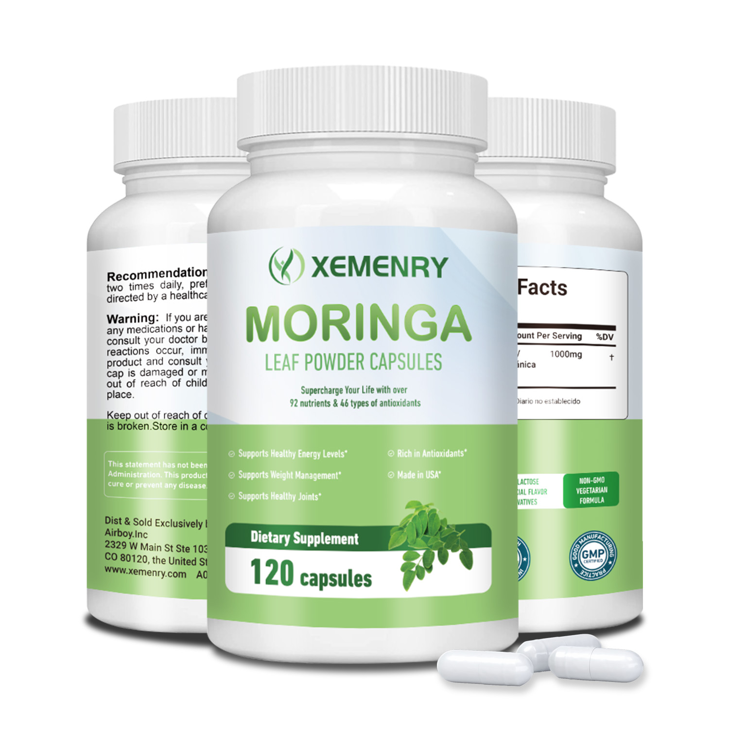 Moringa Capsules - Weight Mana – Moringa Leaf Powder recenzja i cena
