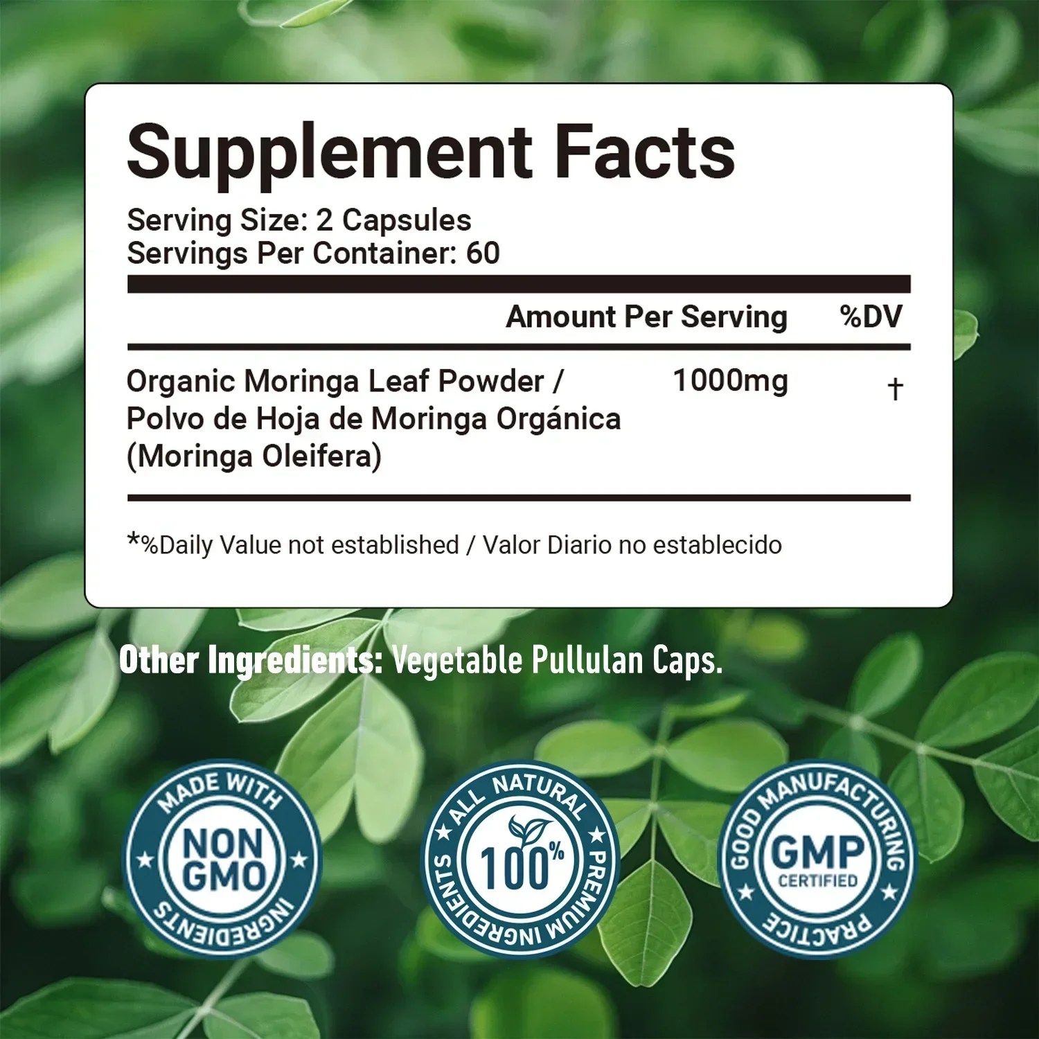 Moringa Capsules - Weight Mana – Moringa Leaf Powder recenzja i cena