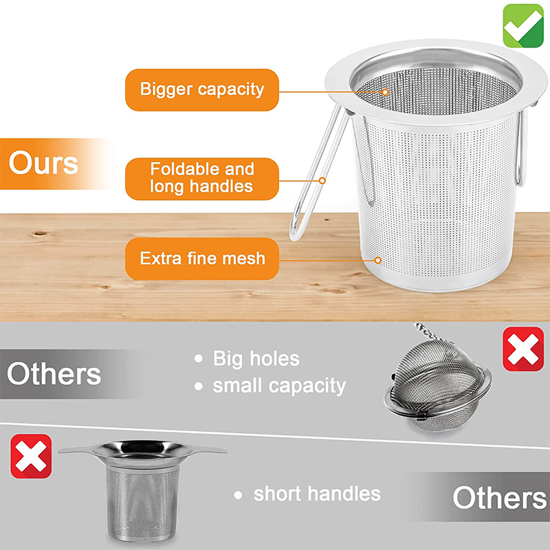 LMETJMA Tea Infuser Stainless  – Nettle Leaf Tea recenzja i cena