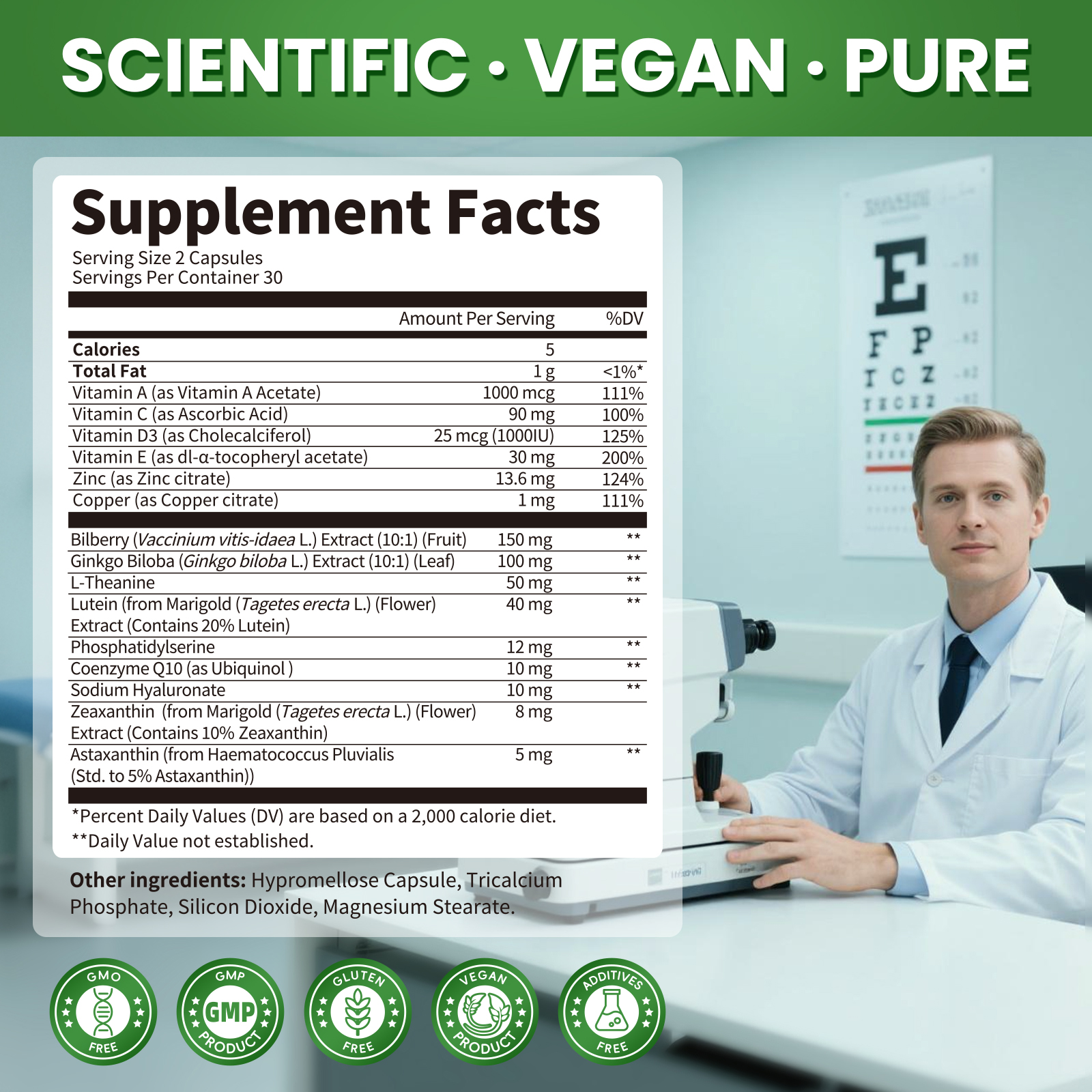 Lutein and Zeaxanthin Capsule  – Ginkgo Biloba Extract recenzja i cena