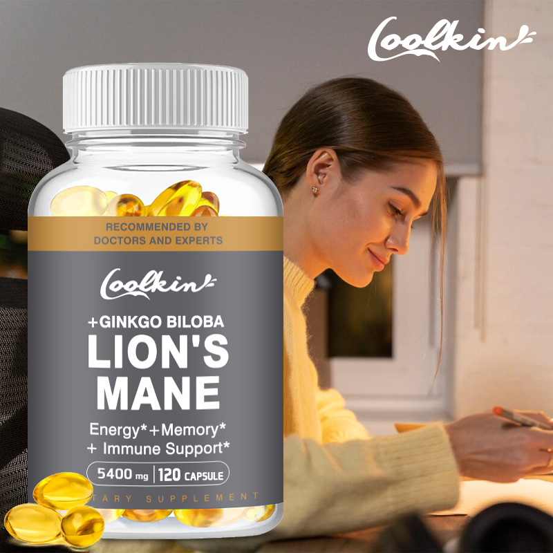 Coolkin Lion's Mane Mushroom E – Ginkgo Biloba Extract recenzja i cena