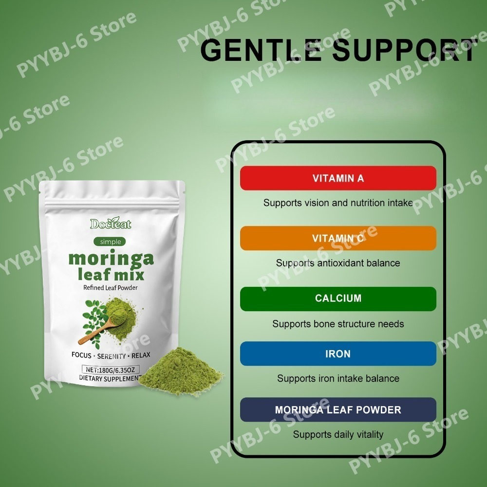 Docteat Moringa Leaf Powder, R – Moringa Leaf Powder recenzja i cena